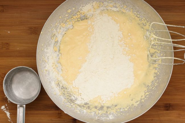 Egg yolk and flour -gp- SunCakeMom