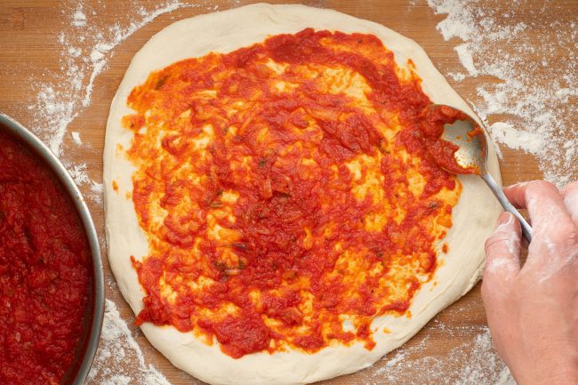 Healthy homemade pizza recipe - SunCakeMom