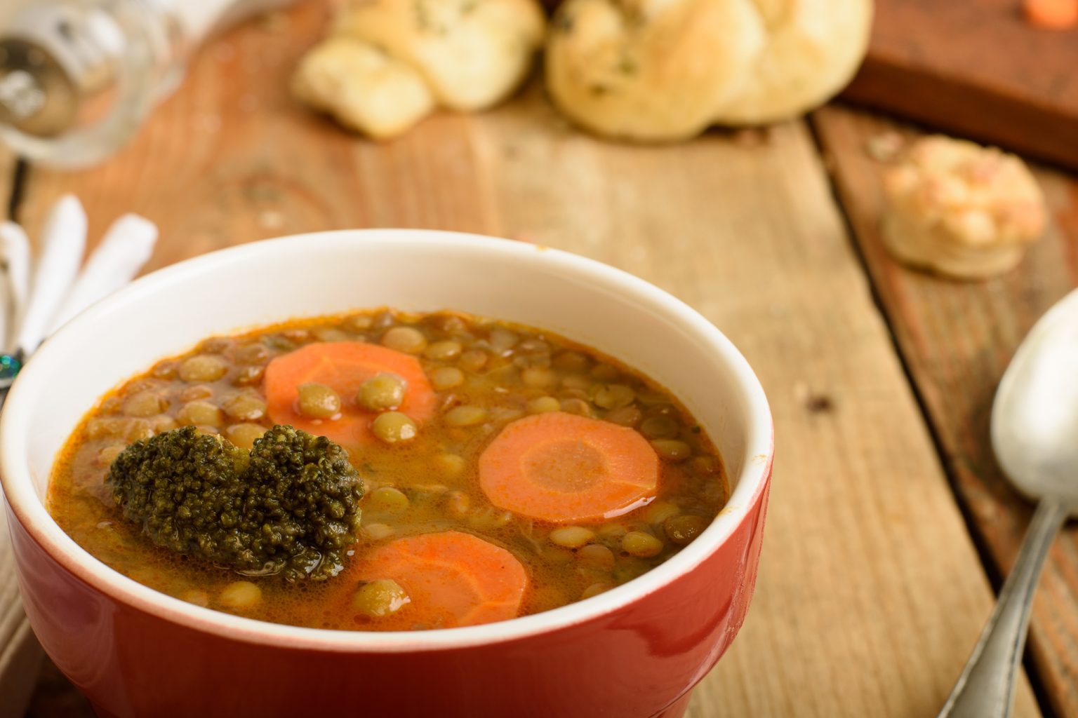 Easy Lentil Soup Recipe | FitttZee