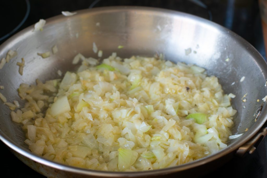 Saute-diced-onion-butter-pan-gp-SunCakeMom