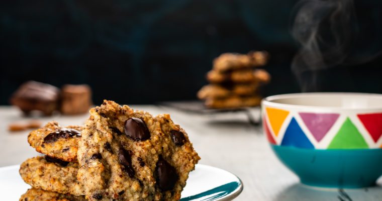 Almond Flour Cookies with Chocolate Chips