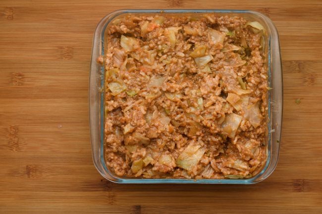 Cabbage casserole recipe - SunCakeMom