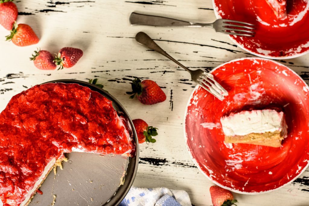 Strawberry cheesecake recipe - SunCakeMom