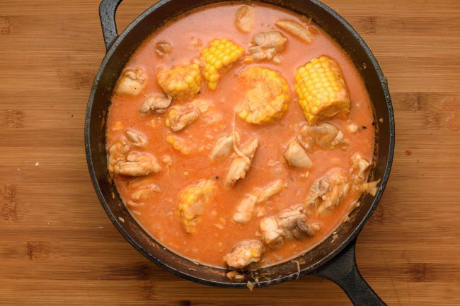 Chicken enchilada soup - SunCakeMom