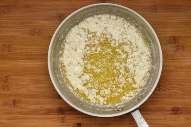 Melt butter clarified ghee - SunCakeMom