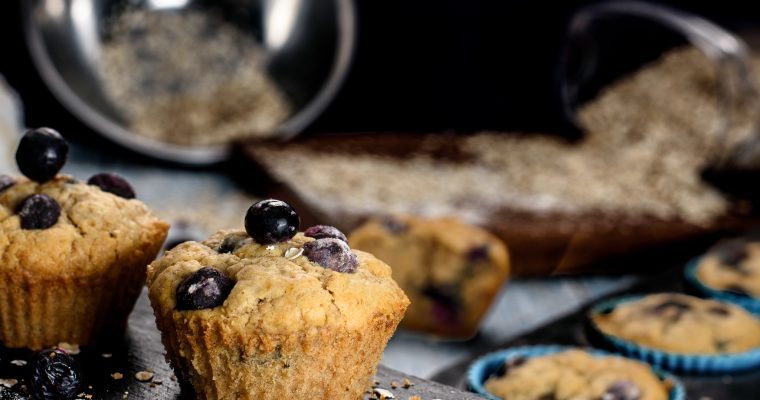 Blueberry Oatmeal Muffin Recipe