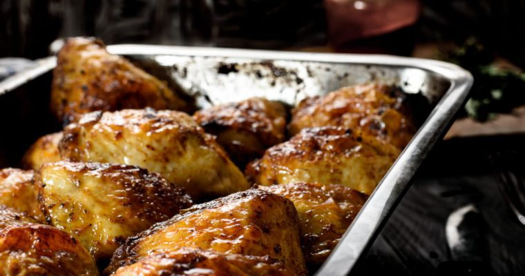Oven Roasted Chicken Thighs Recipe