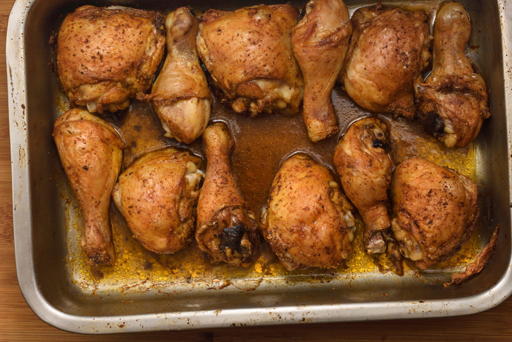 Turmeric-paprika-chicken-pieces-thigh-drumstick-roast-oven-gp--1-SunCakeMom